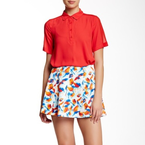 BCBGeneration Passion Mu Mini Flare Skirt - Picture 3 of 8